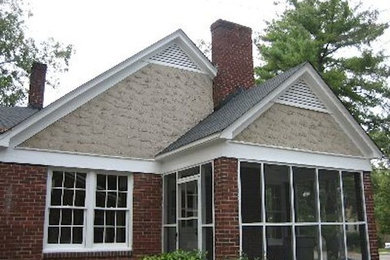 Inspiration for a timeless exterior home remodel in Other