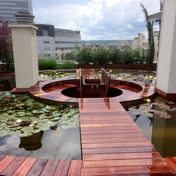 Terrasse à Paris 16
