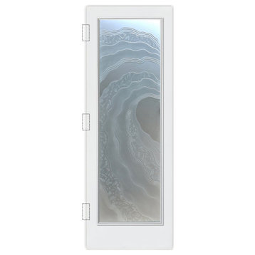 Front Door - Metacurl - Fiberglass Smooth - 36" x 80" - Book/Slab Door