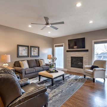 Open Concept Kitchen/ Living Room/ Dining Room in West Omaha