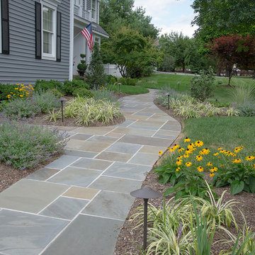 Front Entry with Blue Stone