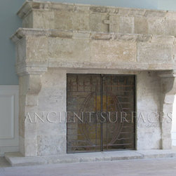 Firebox Stone inserts Herringbone & More - Indoor Fireplaces