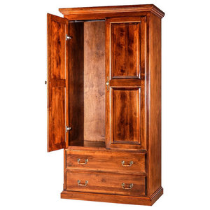Armoire Reclaimed Cedar And Mahogany Rustic Armoires And
