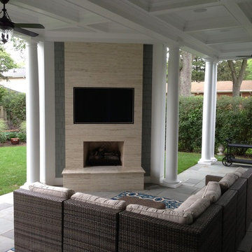 Porch Remodeling Project - Swainwood Dr Glenview, IL