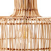 Imax Acerra Woven Wicker Pendant Light 15712