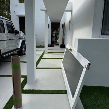Aluminum door | Deux 6683 Brown