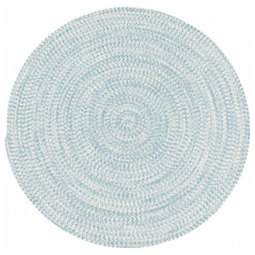 Kaari Tweed Rug, Federal Blue 8' Round