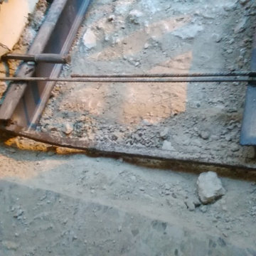 Rifacimento delle facciate di un fabbricato nel centro storico di Caltanissetta
