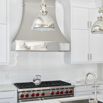 Wrap Around Crown Molding | Riverside, Greenwich New Residence
