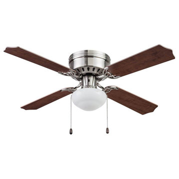 Prominence Home Cherry Hill Low Profile Ceiling Fan with Light, 42 inch