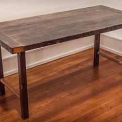 The Manufactory LLC - Reclaimed Dairy Lumber Farm Table - Desks And Hutches