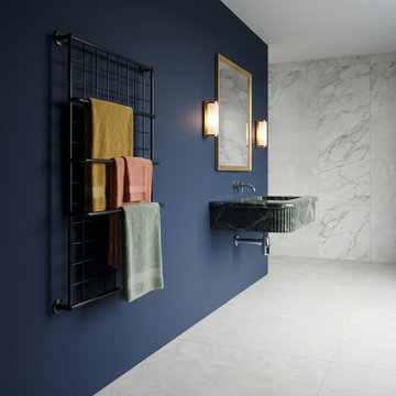 Verde Levanto Marble Sinks | Deep Emerald Stone Collection