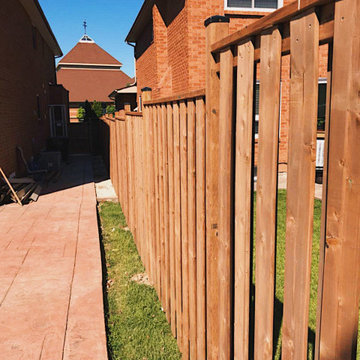 PT Brown Air Flow Fence with Multi-House in Mississauga
