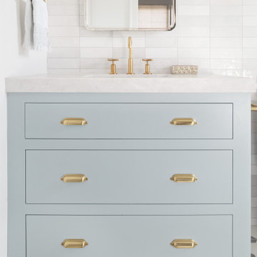 Blue Vanity