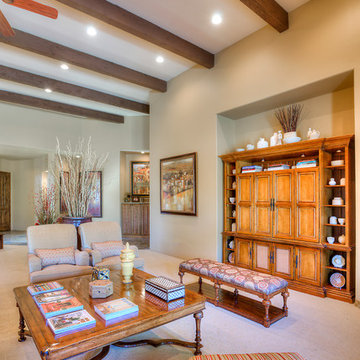 English Desert Home - Great Room