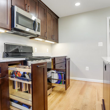 Transitional Kitchen, Pantry, Mudroom and Laundry New Market, MD