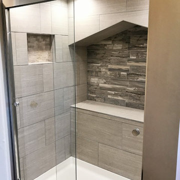 Water Damage Shower Remodel