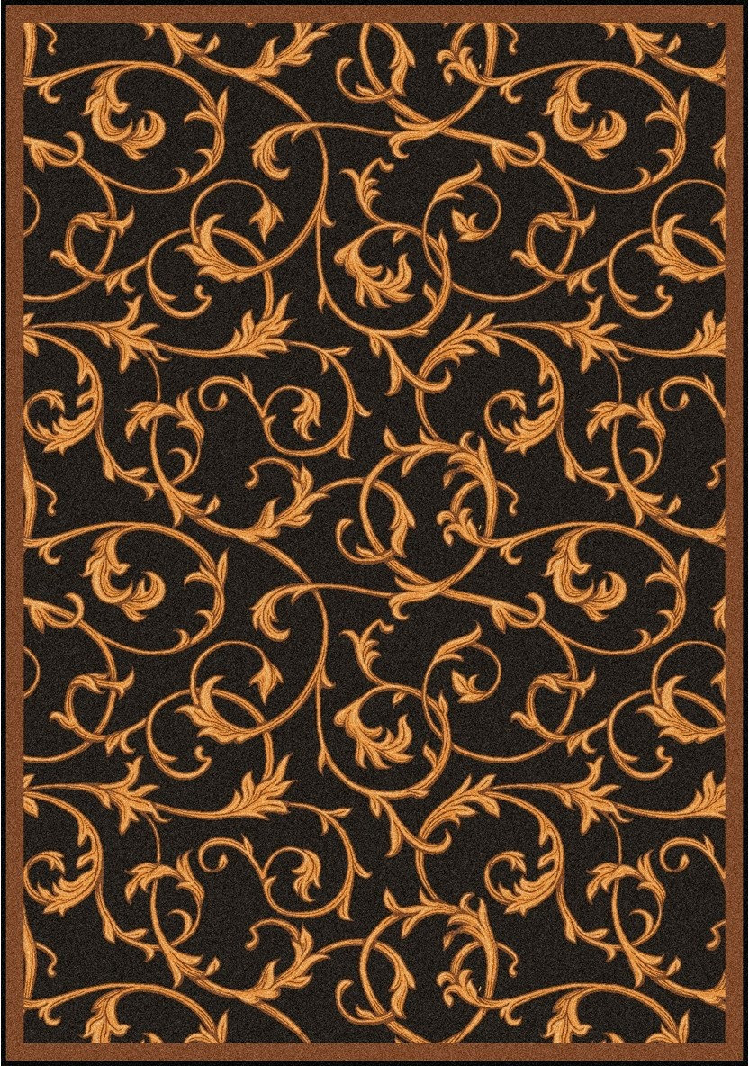 Any Day Matinee Rug, Acanthus, 5'4