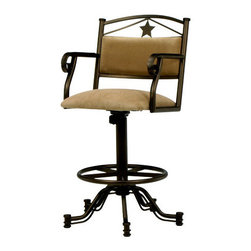 Austin Tilt Swivel Bar Stool - Bar Stools And Counter Stools