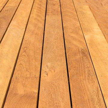 Mandioqueira decking provides superb outdoor living space