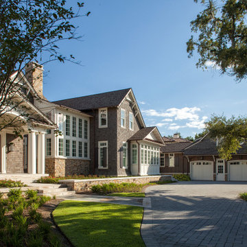 Coastal Shingle–Style Home on St. Andrews Bay