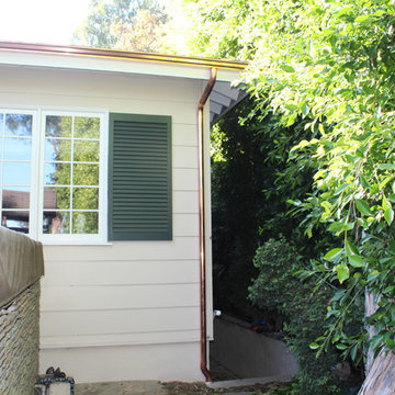 Seamless Copper Rain Gutters in Los Angeles