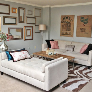 Backless Couch Houzz