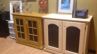 Temperature controlled wine credenzas