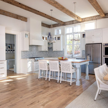 NC Interior Design — Coastal Whole-Home in Warm Naturals