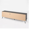 GDF Studio Vivian Mid-Century Modern Two-Toned TV Stand with Hairpin Legs