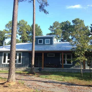 Costal-Rustic Home in the Woods
