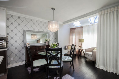 Mid-sized trendy dining room photo in Toronto