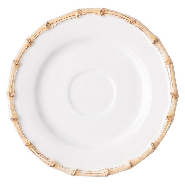 Classic Bamboo Natural Saucer