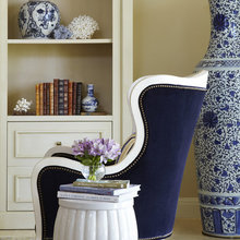 Blue & White