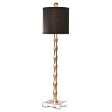 Quindici Metal Bamboo Buffet Lamp By Designer Carolyn Kinder