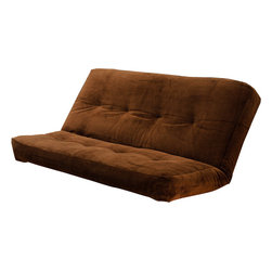 5000 Series Futon Mattress with premium Cover in Viva Bark - Futon Mattresses