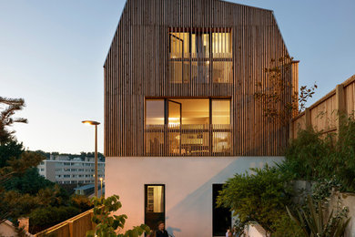 Example of a trendy home design design in Paris