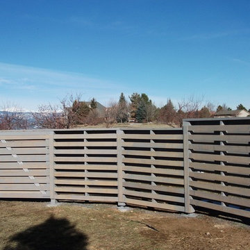 Louisville Horizontal Fence for High Wind Area