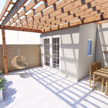 full sun balcony