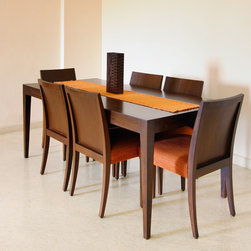 Metaphor | Rectangular Dining Table and Chairs in Wood - Dining Sets