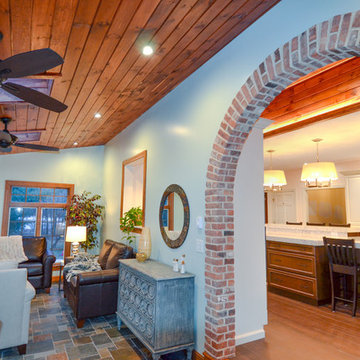 Traditional Two Tone Kitchen in Windham NH