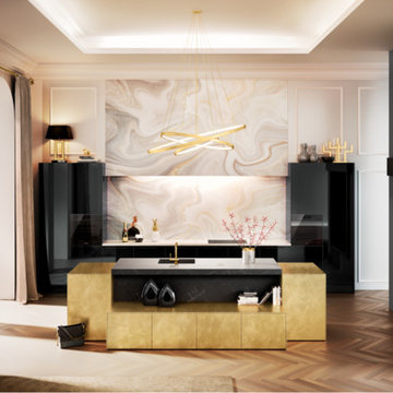 AV5090 - Glass High gloss door