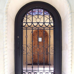 Jalisco Arched Entryway - Front Doors