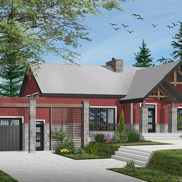Plan de maison no. 3992-V2 de Dessins Drummond