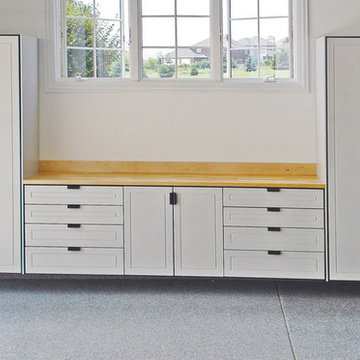 Finished Garage Spaces