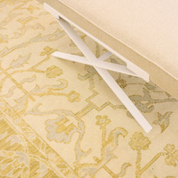 Rug and Ottoman - Footstools And Ottomans