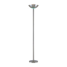 50 Most Por Contemporary Torchiere Floor Lamps For 2019 Houzz Lite Source Ls 80910 Basic Ii Halogen Torchiere Lamp