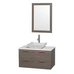 Gray Oak Bathroom Vanities - Bathroom Vanities And Sink Consoles