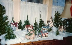 Christmas Village display ideas