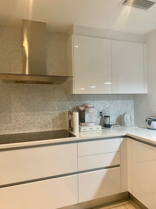 How to hide soffit in modern kitchen